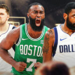 JUST IN: Jaylen Brown explains why Kyrie Irving and Luka Doncic are so difficult 