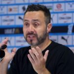 MISE À JOUR EXCLUSIVE : Roberto De Zerbi PARLE de ses aspirations et PARLE de son espoir à Marseille pour un record « quatre, cinq ans ».