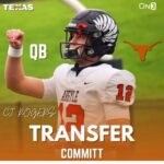 BREAKING:Texas Longhorns Bolster Quarterback Room with Addition of CJ Rogers